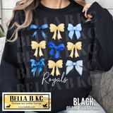 Kansas City Baseball KC Coquette Bows Tee or Sweatshirt