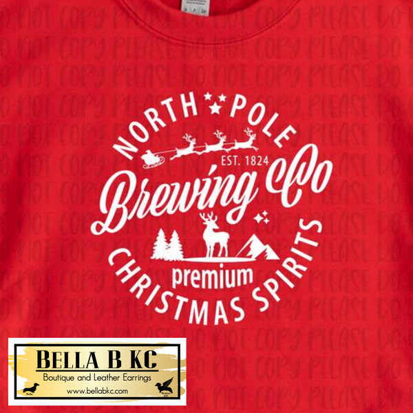 Christmas - North Pole Brewing V2 - Multiple Shirt Options
