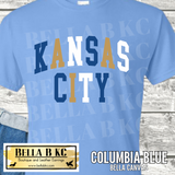 Kansas City Baseball Athletic Tee or Sweatshirt