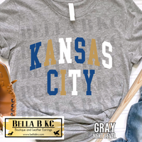 Kansas City Baseball Athletic Tee or Sweatshirt