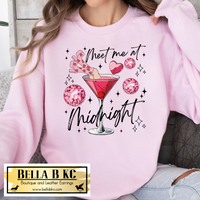 New Year - Meet me at Midnight Tee or Sweatshirt