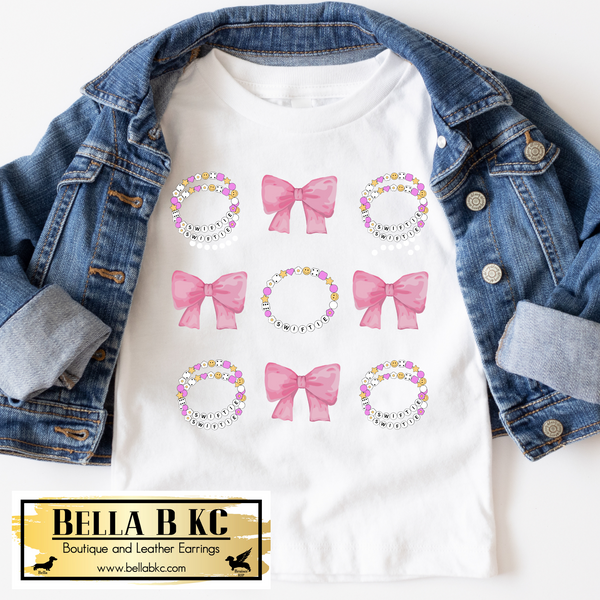 **PREORDER** TODDLER/YOUTH - TS Bows and Bracelets Tee