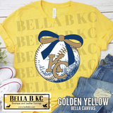Kansas City Baseball KC Bow Tee or Sweatshirt