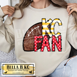 Kansas City Football KC Fan Tee or Sweatshirt