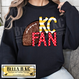 Kansas City Football KC Fan Tee or Sweatshirt