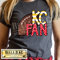 Kansas City Football KC Fan Tee or Sweatshirt