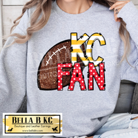 Kansas City Football KC Fan Tee or Sweatshirt