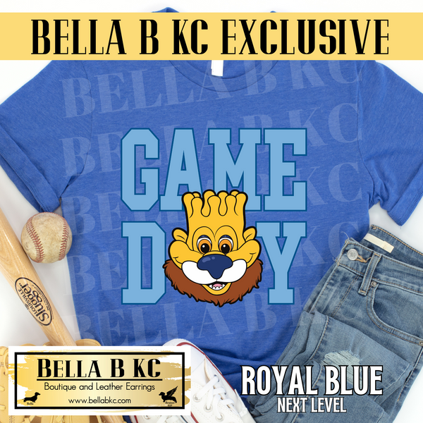 **BBKC EXCLUSIVE** Kansas City Baseball Game Day Lion Tee or Sweatshirt