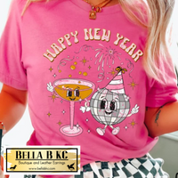 New Year - Cartoon Characters Tee or Sweatshirt