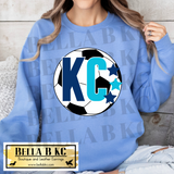 Kansas City Sporting Soccer Ball Tee or Sweatshirt