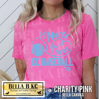 Kansas City Baseball Just a NURSE Who Loves KC Baseball V2 Tee or Sweatshirt