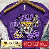 **PREORDER ONLY** Wildcats Band Checkered - Tee or Sweatshirt - 1 Week Turn Around from Date of Order