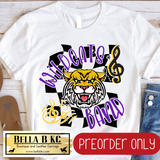 **PREORDER ONLY** Wildcats Band Checkered - Tee or Sweatshirt - 1 Week Turn Around from Date of Order