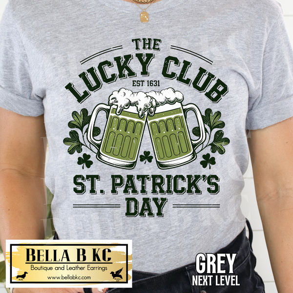St. Patrick's Day - The Lucky Club Tee or Sweatshirt