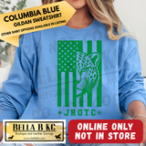 **PREORDER ONLY** Jaguars JROTC Green Flag - Tee or Sweatshirt - 1 Week Turn Around from Date of Order