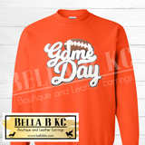 **PREORDER** Game Day Chenille Patch *ON YOUR CHOICE OF SWEATSHIRT COLOR*