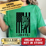 **PREORDER ONLY** Jaguars JROTC Black Flag - Tee or Sweatshirt - 1 Week Turn Around from Date of Order