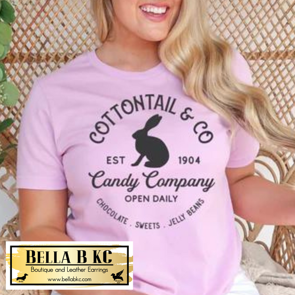Easter - Cottontail Candy Co Tee or Sweatshirt