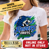 **PREORDER ONLY** Jaguars JROTC Raiders Paint Strokes - Tee or Sweatshirt - 1 Week Turn Around from Date of Order