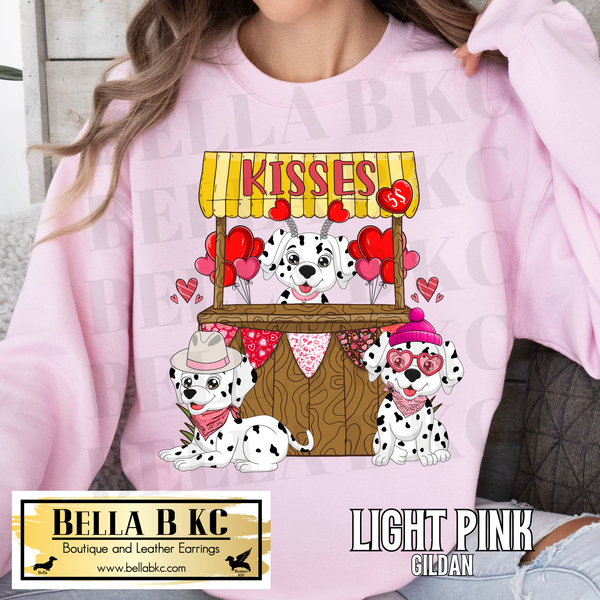 Valentine - Dalmatian Kisses Tee or Sweatshirt