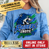 **PREORDER ONLY** Jaguars JROTC Raiders Paint Strokes - Tee or Sweatshirt - 1 Week Turn Around from Date of Order
