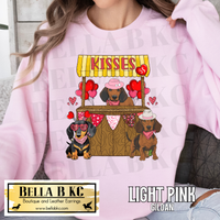 Valentine - Dachshund Kisses Tee or Sweatshirt