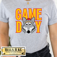 Kansas City Football Wolf Game Day Tee or Sweatshirt