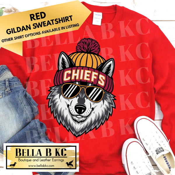 Kingdom - KC Football Wolf Tee or Sweatshirt