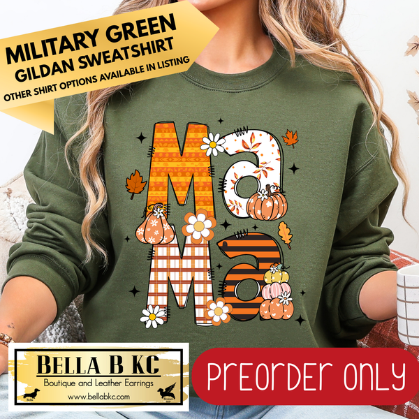 **PREORDER ONLY** Fall - Mama #54 - Tee or Sweatshirt - 1 Week Turn Around from Date of Order
