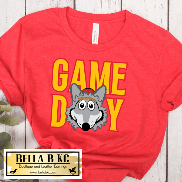 Kansas City Football Wolf Game Day Tee or Sweatshirt