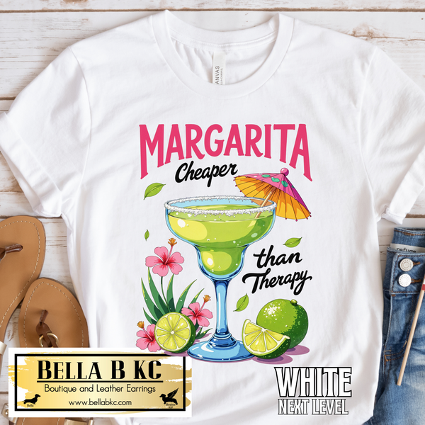 Cinco De Mayo Margarita - Cheaper than Therapy Tee