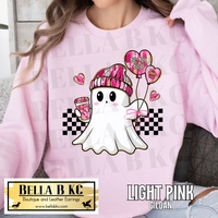 Valentine - Checkered Ghost Tee or Sweatshirt