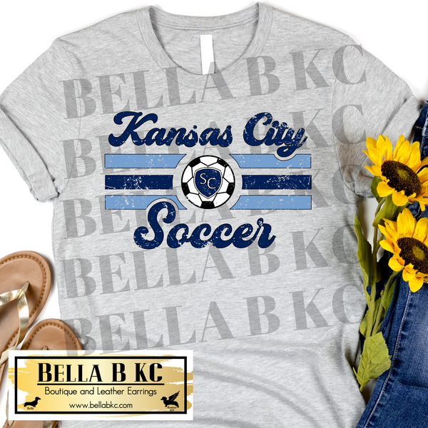 Kansas City Sporting Soccer Vintage Retro Tee or Sweatshirt