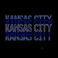 Kansas City Baseball Repeat - **RHINESTONE** Tee or Sweatshirt