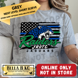 **PREORDER ONLY** Jaguars JROTC Raiders Flag - Tee or Sweatshirt - 1 Week Turn Around from Date of Order