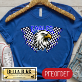 **PREORDER** Eagles Lightning Checkered Tee or Sweatshirt