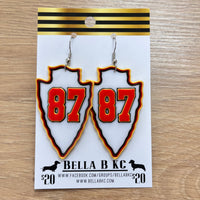 87 Arrowhead Earrings