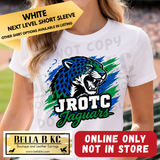 **PREORDER ONLY** Jaguars JROTC Paint Strokes - Tee or Sweatshirt - 1 Week Turn Around from Date of Order