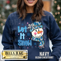 Winter - Let it Snow Snowman Tee or Sweatshirt