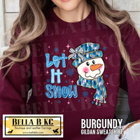 Winter - Let it Snow Snowman Tee or Sweatshirt