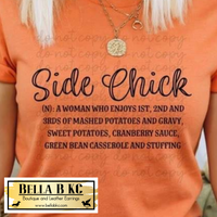 Fall - Side Chick Tee or Sweatshirt