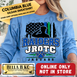 **PREORDER ONLY** Jaguars JROTC Raiders Flag & Cadet - Tee or Sweatshirt - 1 Week Turn Around from Date of Order