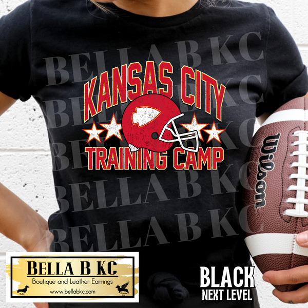 **PREORDER ONLY** Kingdom - KC Football Training Camp Helmet Tee or Sweatshirt - 1 Week Turn Around from Time of Order