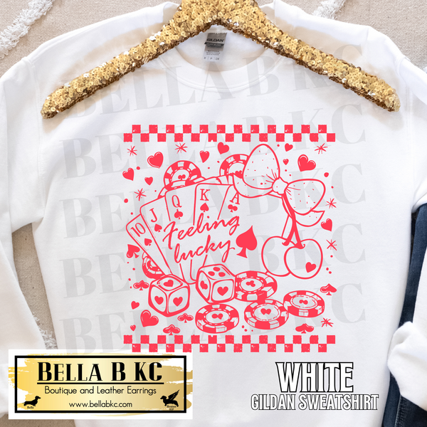 **PREORDER** Valentine - Feeling Lucky Tee or Sweatshirt