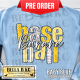 **PREORDER ONLY 1 WEEK TAT** Bananas Baseball Tee or Sweatshirt