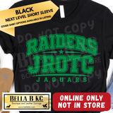 **PREORDER ONLY** Jaguars JROTC Raiders - Tee or Sweatshirt - 1 Week Turn Around from Date of Order