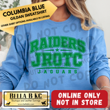**PREORDER ONLY** Jaguars JROTC Raiders - Tee or Sweatshirt - 1 Week Turn Around from Date of Order
