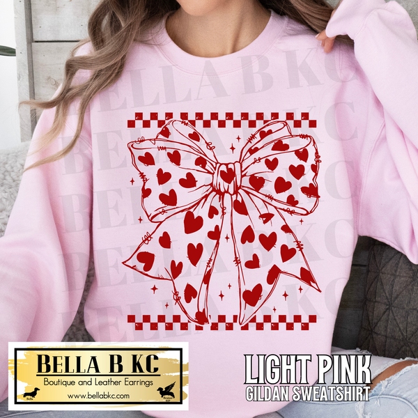 **PREORDER** Valentine - Coquette Bow Tee or Sweatshirt