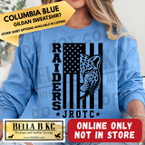 **PREORDER ONLY** Jaguars JROTC Raiders Black Flag - Tee or Sweatshirt - 1 Week Turn Around from Date of Order