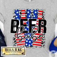Patriotic - Beer Babe Tee
